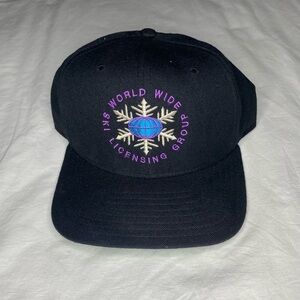 Vintage New Era USA World Wide Ski Licensing Group Hat Snap
